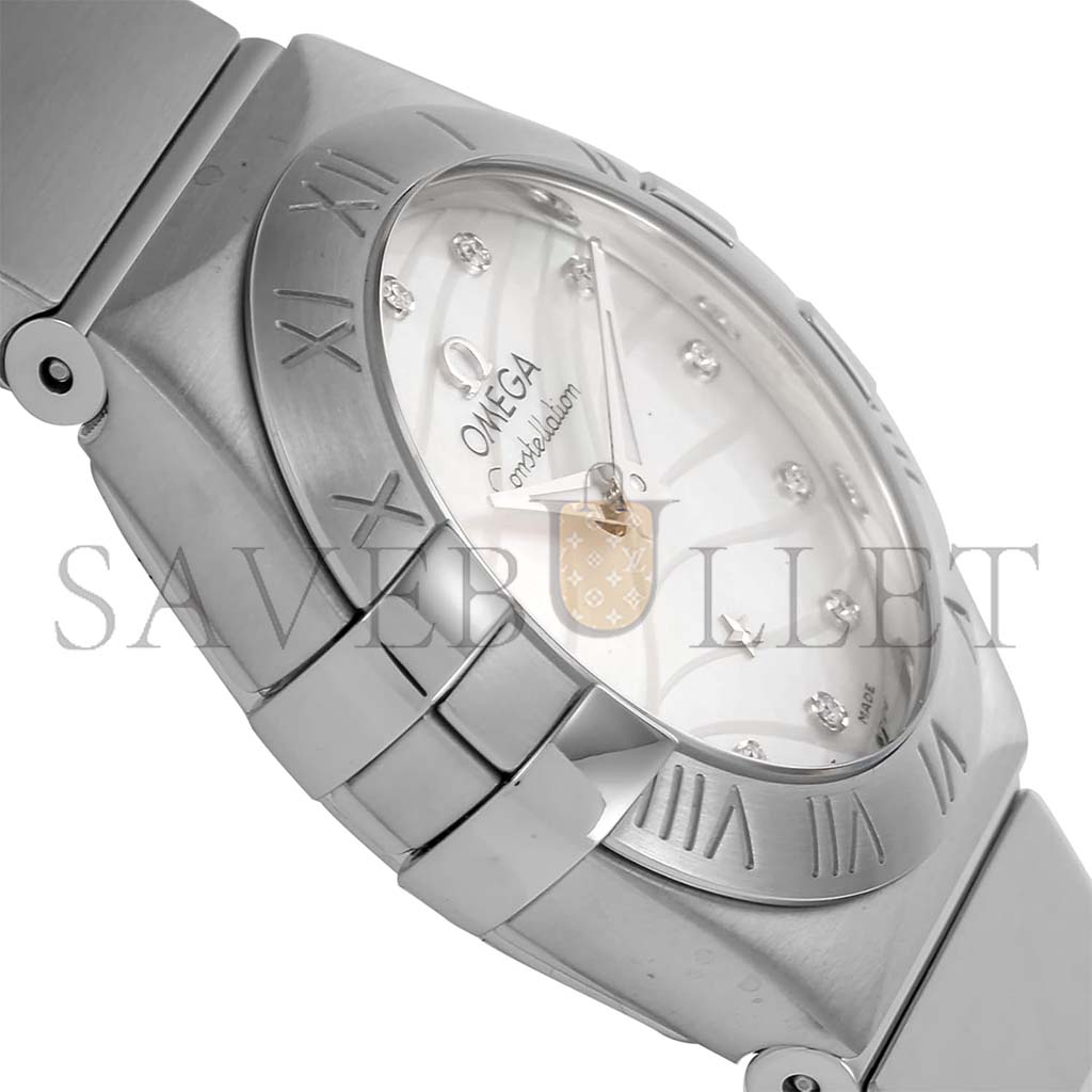 OMEGA CONSTELLATION 24MM WATCH 123.10.24.60.55.003
